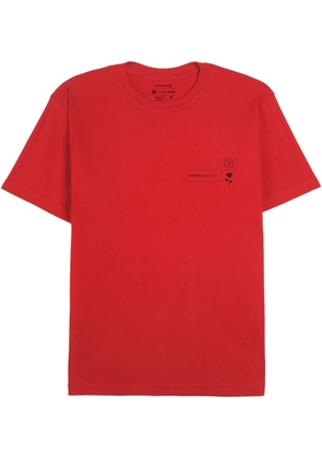 Osklen logo-print t-shirt - Red