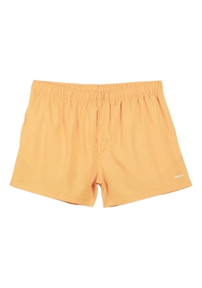 Osklen zip-pocket swim shorts - Orange
