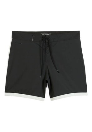 Osklen side-stripe swim shorts - Black