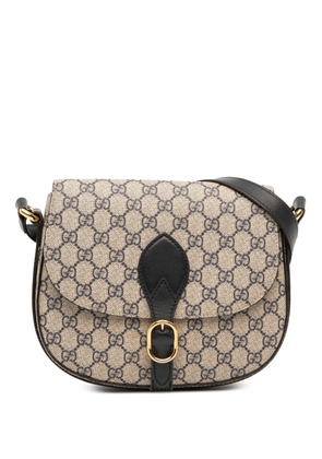 Gucci Pre-Owned 2016-2025 GG Supreme Linea A crossbody bag - Blue