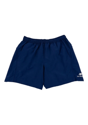 New Balance logo detail running shorts - Blue