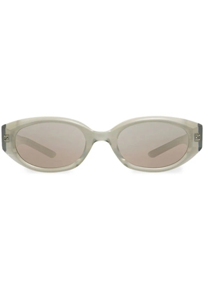Gentle Monster Void GC10 oval-frame sunglasses - Grey