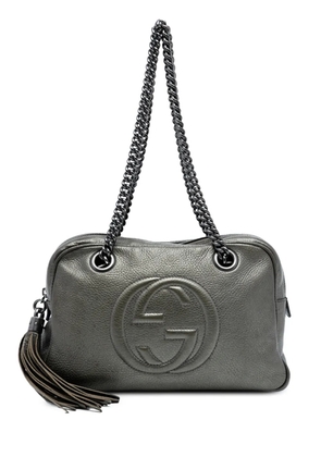 Gucci Pre-Owned 2016-2025 Leather Soho Chain Zip shoulder bag - Silver