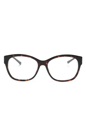 Jimmy Choo Eyewear tortoiseshell cat-eye frame glasses - Brown