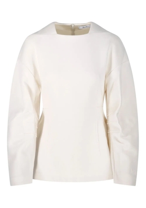 Max Mara square neck blouse - Neutrals