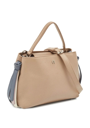 Aigner Vintage leather tote bag - Neutrals