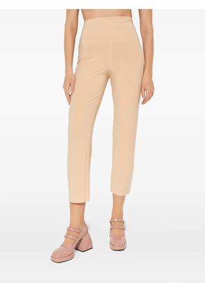 Norma Kamali elasticated-waist trousers - Neutrals
