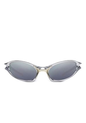 Gentle Monster Species MSV2 geometric sunglasses - Silver