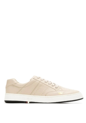 Osklen leather panelled sneakers - Neutrals