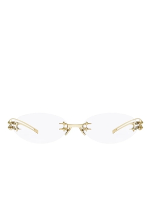 Gentle Monster Node 030 sunglasses - Gold