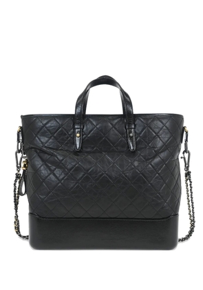 CHANEL Pre-Owned 2017-2018 Gabrielle tote bag - Black