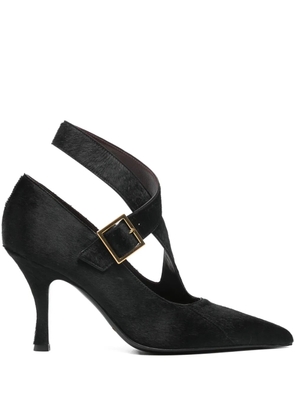 KHAITE buckle heeled pumps - Black