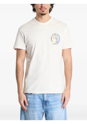 Tommy Jeans logo-print T-shirt - Neutrals