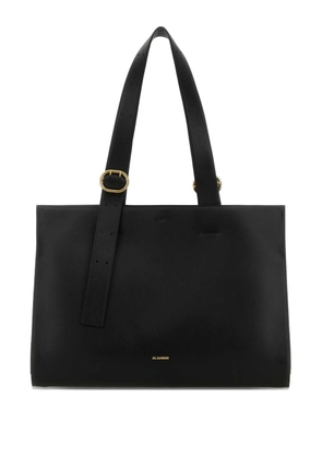 Jil Sander calf leather tote bag - Black