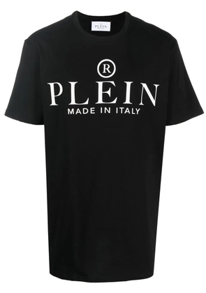 Philipp Plein logo-print short-sleeved T-shirt - Black