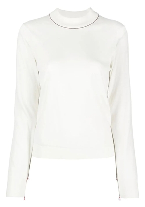 Maison Margiela Work-In-Progress wool jumper - White