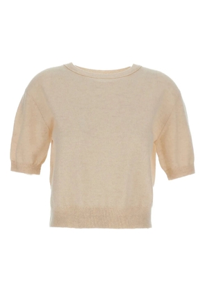 Lisa Yang ribbed short-sleeve T-shirt - Neutrals