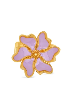 Oscar de la Renta Cherry Blossom ring - Gold