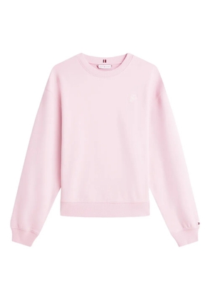 Tommy Hilfiger logo-embroidered sweatshirt - Pink