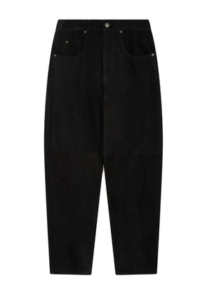 ISABEL MARANT suede trousers - Black