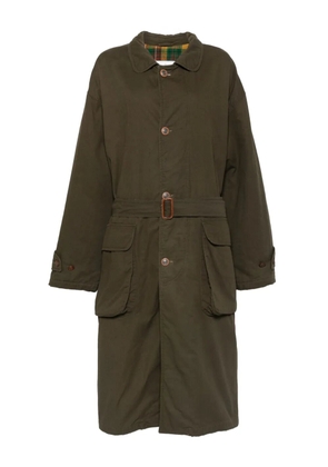 C.P. Company Pre-Owned 1990s belted coat - Green