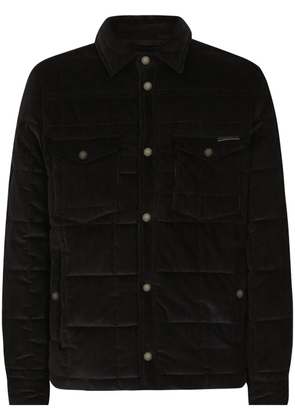 Dolce & Gabbana corduroy shirt jacket - Black