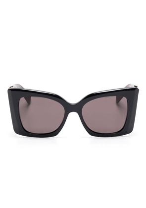 Saint Laurent Pre-Owned Blaze sunglasses - Black