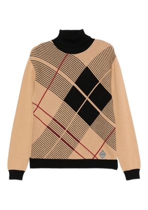Gianfranco Ferré Pre-Owned 1990s patterned sweater - Neutrals