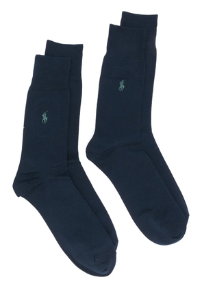 Polo Ralph Lauren pony motif socks - Blue