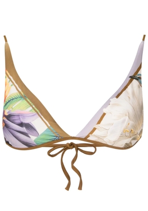 Lenny Niemeyer Carres triangle-cup bikini top - Multicolour