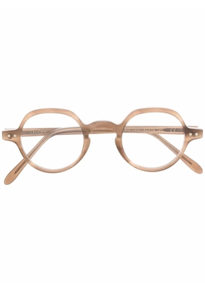 Epos round-frame glasses - Neutrals