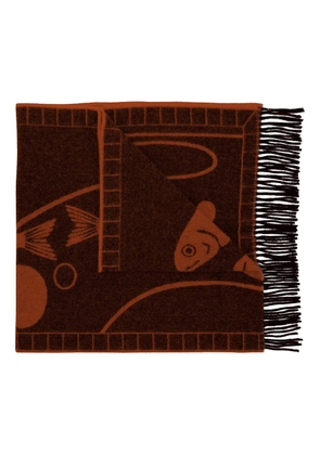 Henrik Vibskov Catch Match scarf - Orange