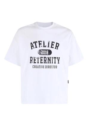 RETERNITY graphic-print T-shirt - White