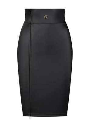 Maison Close Chambre Noire fitted skirt - Black