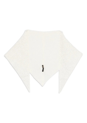 Maje rhinestone-embellished scarf - Neutrals