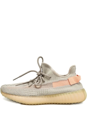 adidas Yeezy Knit stripe sneakers - Grey