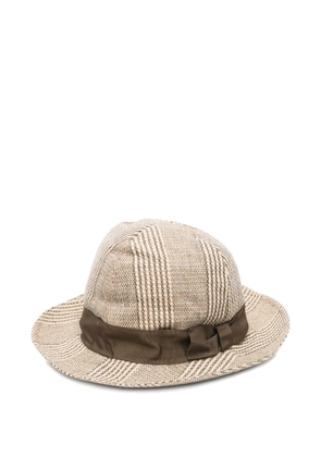 Giorgio Armani Pre-Owned 1990s ribbon hat - Neutrals