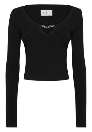 Philipp Plein cropped top - Black