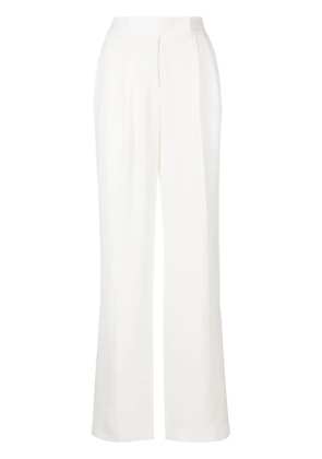 TOM FORD pleat-detail straight-leg trousers - White