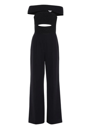 Hervé Léger The Lila off-shoulder jumpsuit - Black