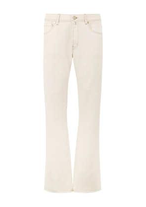 Billionaire embroidered pocket jeans - Neutrals