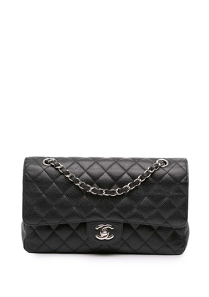 CHANEL Pre-Owned 2009-2010 Medium Classic Caviar Double Flap shoulder bag - Black
