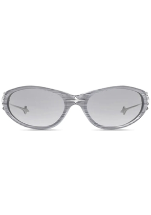 Gentle Monster Ex Sr3 goggle-frame sunglasses - Grey