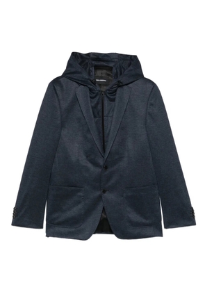 Karl Lagerfeld hooded blazer - Blue