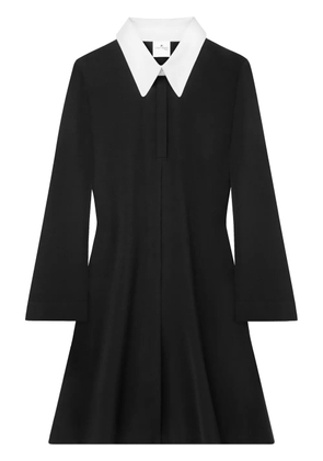 Courrèges polo tailoring mini dress - Black