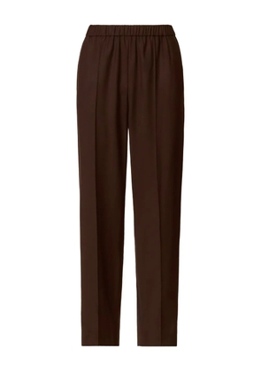 Fabiana Filippi elastic-waist side-seam trousers - Brown