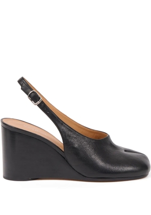 Maison Margiela leather pumps - Black