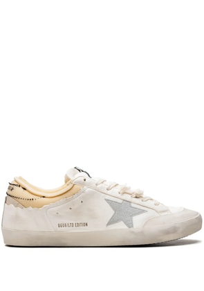Golden Goose Super-Star Penstar 'White/Silver/Beige' sneakers
