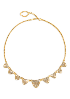 Oscar de la Renta crystal-embellished necklace - Gold