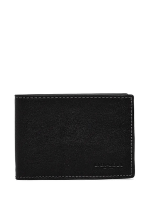 Coach bi-fold leather wallet - Black
